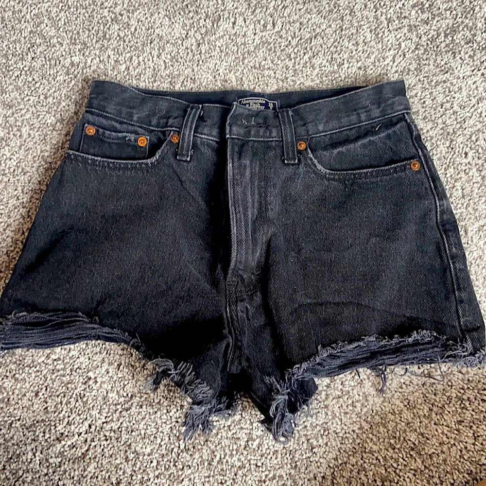 abercrombie & fitch annie high rise short